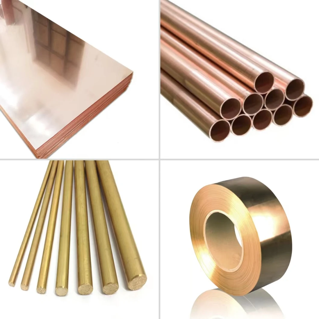 Cuzn10 Cuzn20 Cuzn37 Copper Brass Alloy C10100 C11000 H62 C21000 C3608 C26800 C27200 O1/4h 1/2h 3/4h H Coil/Strip/Bar/Rod/Pipe/Tube/Sheet/Plate