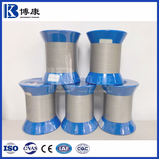 Cheap China Suppliers Annealed Bright Titanium Wire in Coils