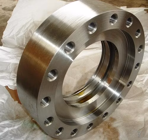 ISO Certificated Alloy Steel Forging Flange with CNC Machining