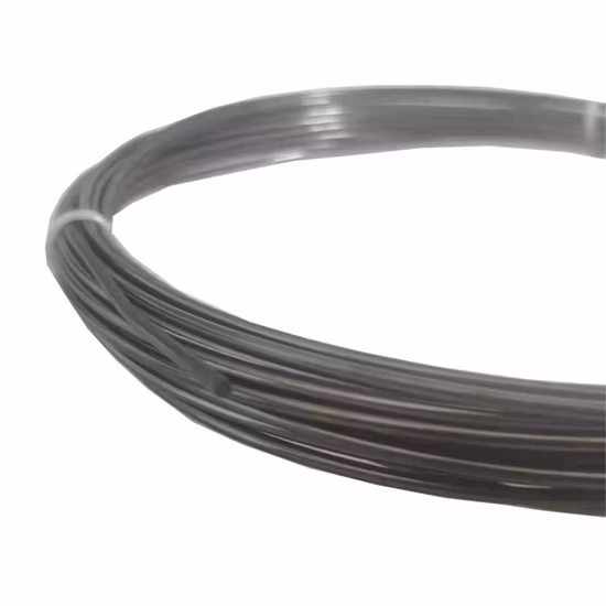Factory Price Fast Delivery 0.15mm 0.25mm 0.3mm 0.35mm 0.5mm Super Elastic Shape Memory Nitinol Wire Black Silver Surface for Fishing